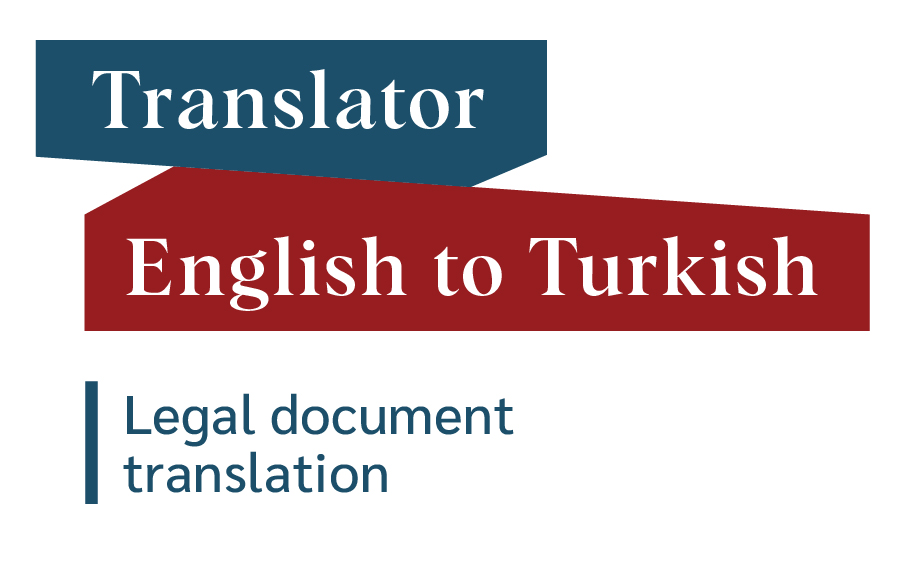 Legal document translation from Turkish to English and English to Turkish